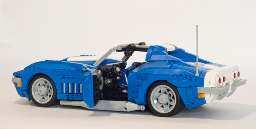 Corvette from Legos