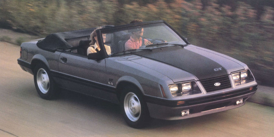1984 Ford Mustang Brochure Motorologist Com