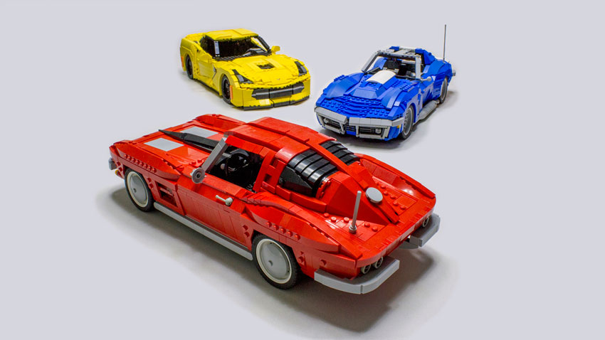 Corvette Stingray Legos