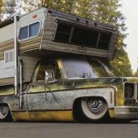 lowrider truck camper